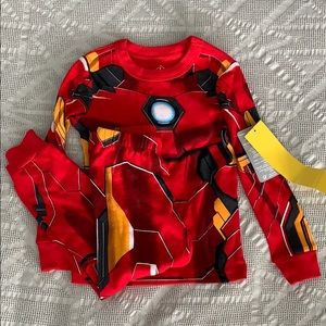 NWT 3T Disney Marvel Iron Man Jammies